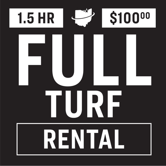 Full Turf Rental - 90 minutes